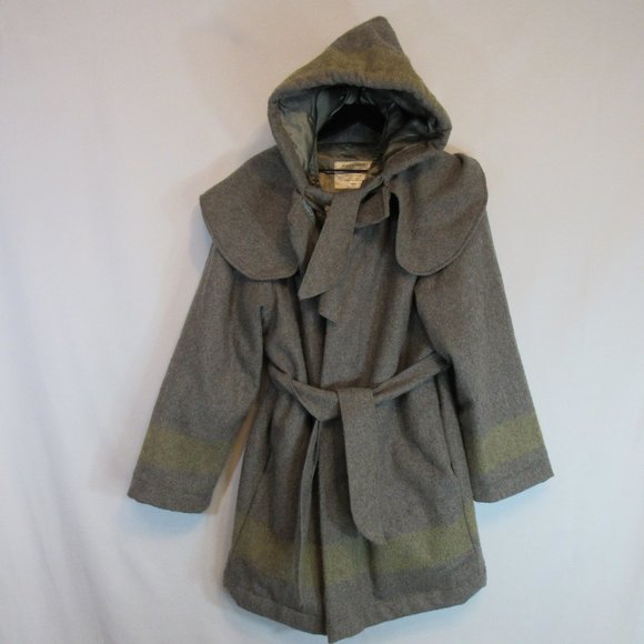 Capote Other - Capote Gray Wool Blanket Coat Mountain Man Sweater Large